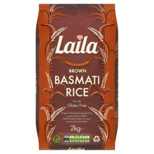 Laila Brown Basmathi Rice 2kg