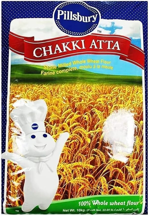 Pilsburry Chakki Atta Whole Wheat 10Kg