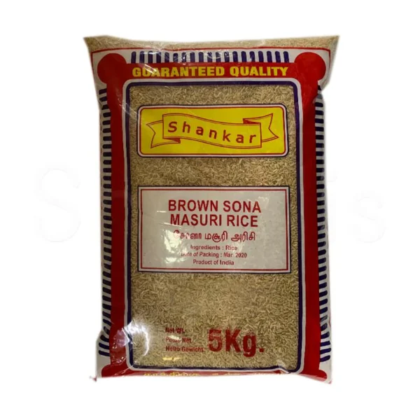 Shankar Brown Sona Masoori Rice (5Kg)