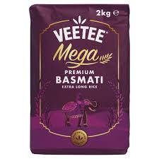 Veetee Mega Basmati Extra Long Basmati 2Kg