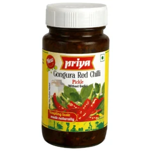 Priya Gongura & Red Chilli Pickle 300g