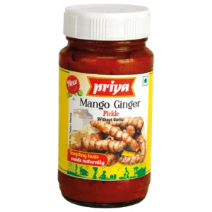 Priya Mango Ginger W/O Garlic Pickle-300gm