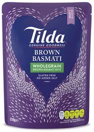 Tilda Brown Basmati Rice - Gluten Free 500Gm